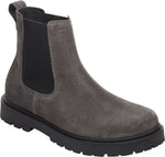 Highwood Slip On Mid N velvet gray, Suede Leather