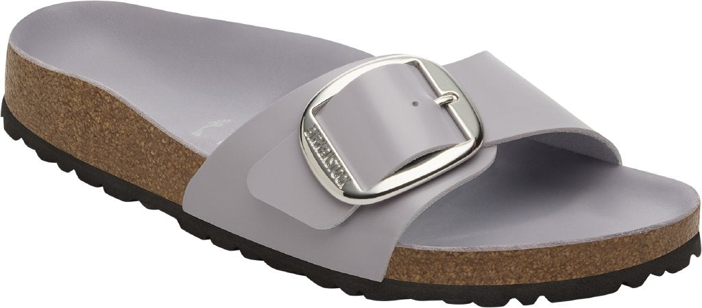 Madrid BB HEX shine lavender sky, Natural Leather