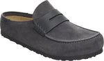 Naples Wrapped charcoal, Suede Leather/Oiled Lea
