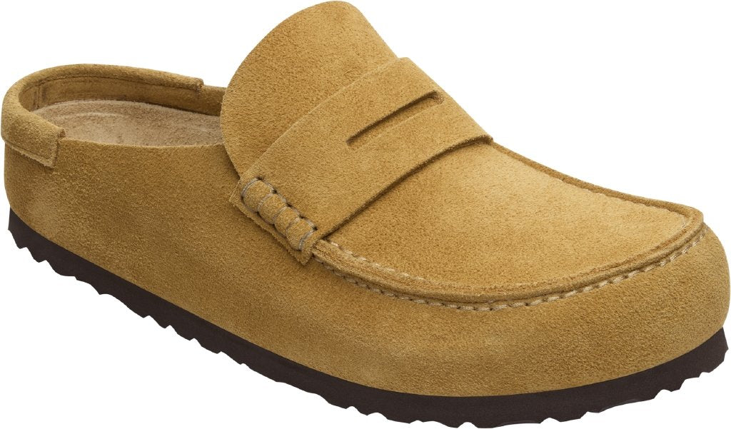 Naples Wrapped cork brown, Suede Leather