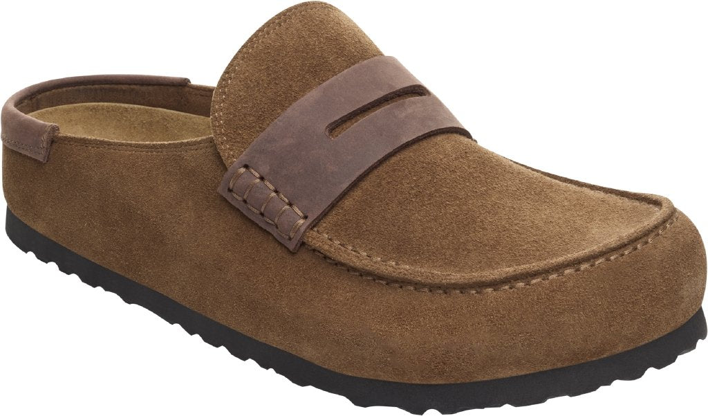 Naples Wrapped dark tea, Suede Leather/Oiled Lea