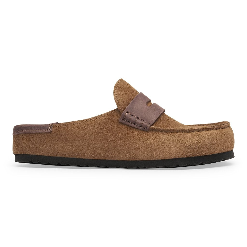 Naples Wrapped dark tea, Suede Leather/Oiled Lea