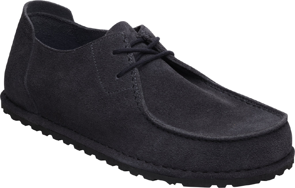 Utti Lace S charcoal, Suede Leather