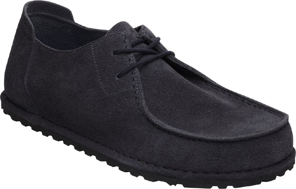 Utti Lace S charcoal, Suede Leather