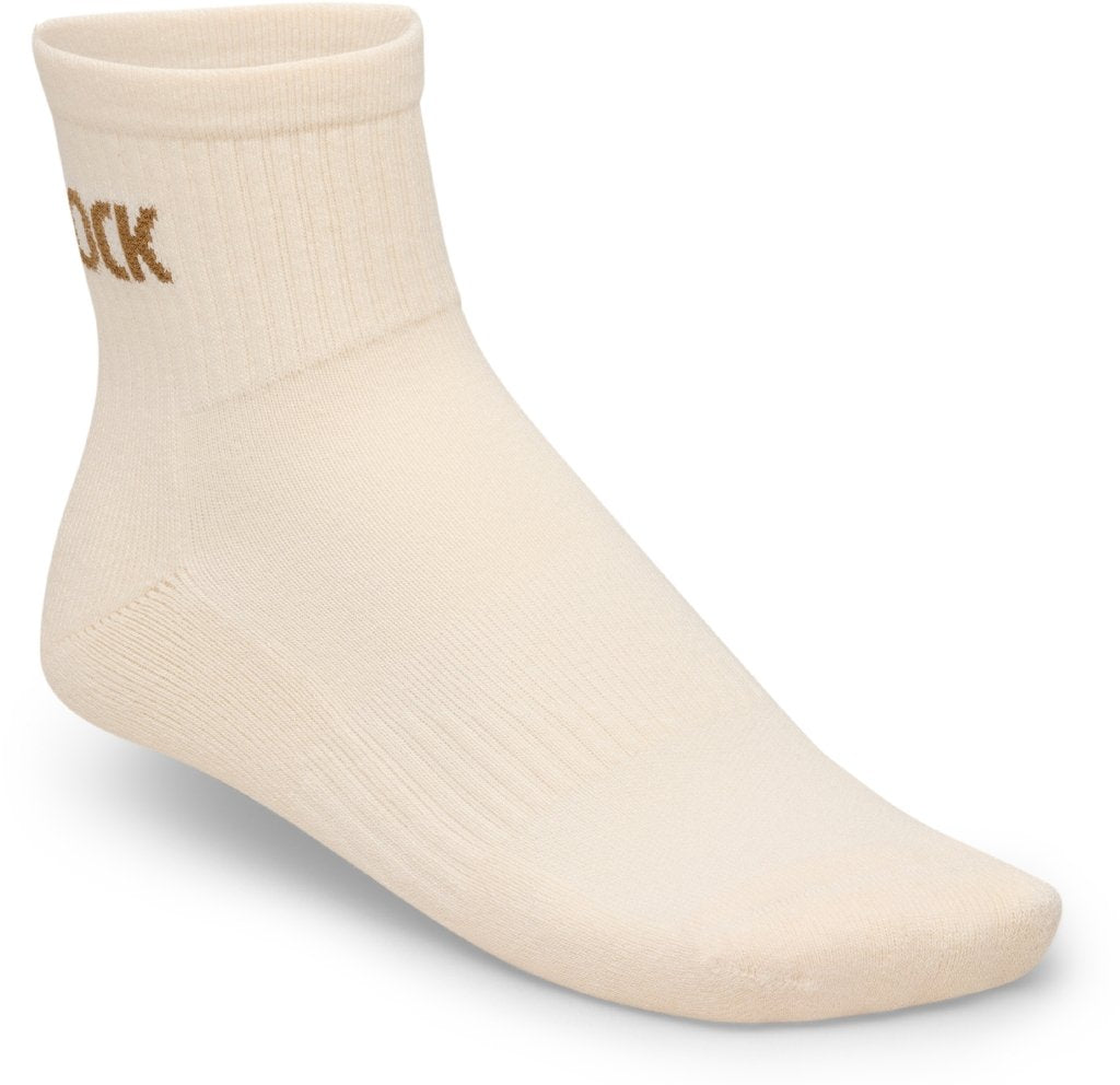 Cotton Crew eggshell/mink, 76%CO,22%PA,2%EL
