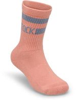 Cotton Crew Kids pink clay/blue, 75%CO,23%PA,2%EL