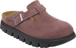 Boston Chunky pepper, Suede Leather