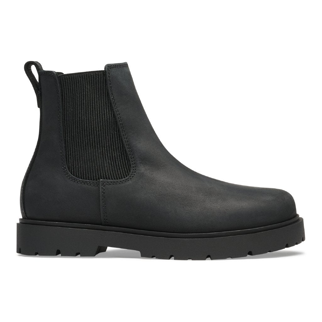 Highwood Slip On Mid S black, Oiled Leather