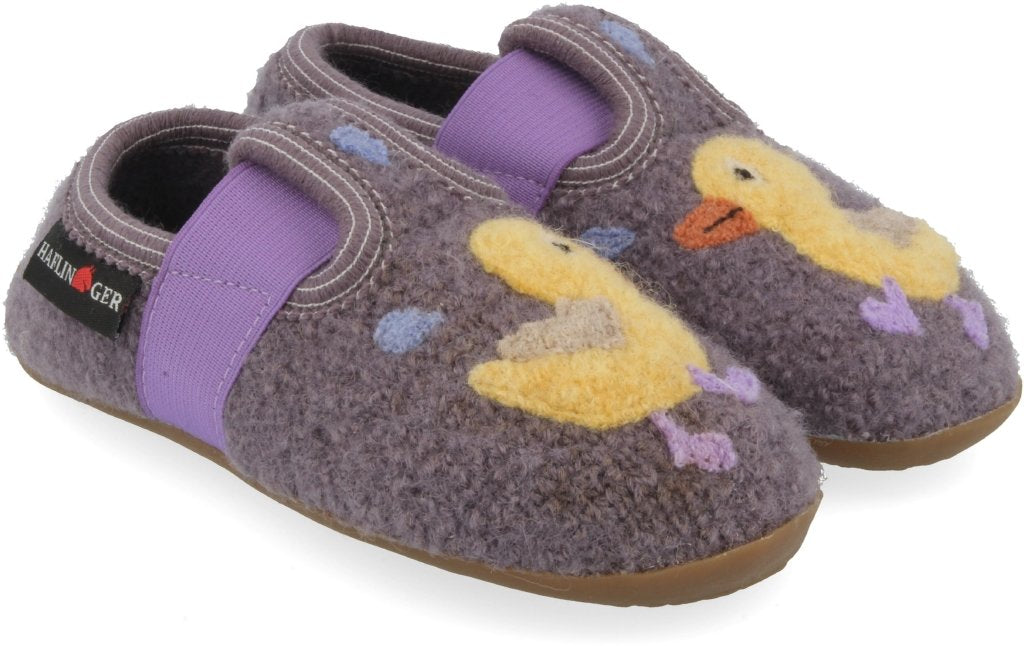 Quak Quak aubergine, Walkstoff