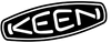 Logo con scritta "KEEN"